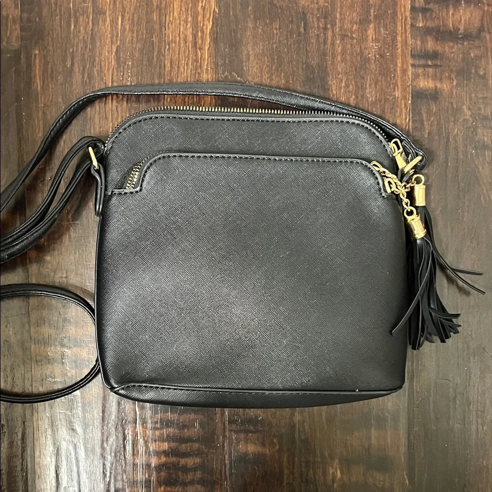 Elegant Black Crossbody Bag